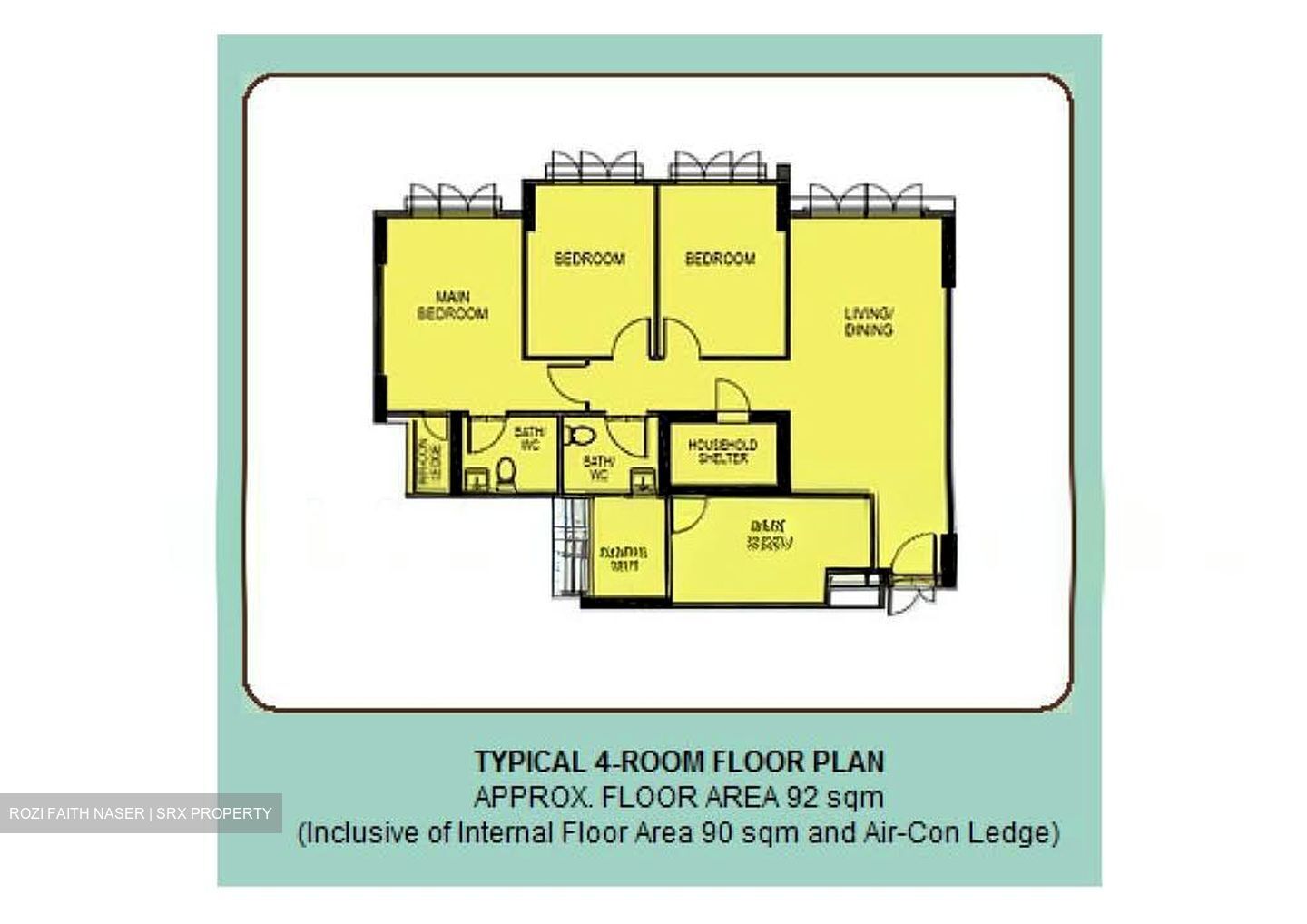 Blk 315C Corporation Tiara (Yishun), HDB 4 Rooms #534320591